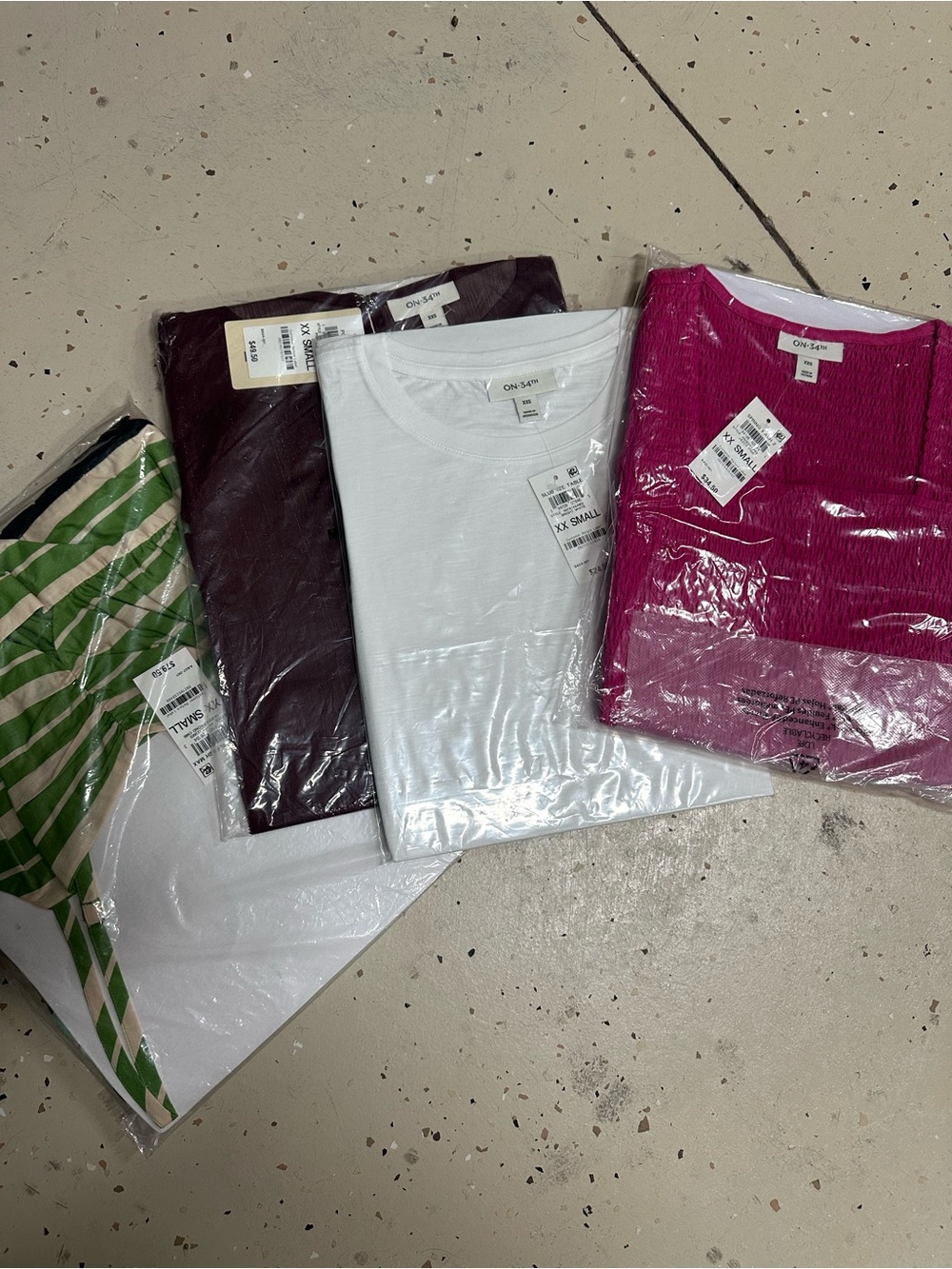 NWT SIZE XXS BUNDLE WOMENSWEAR